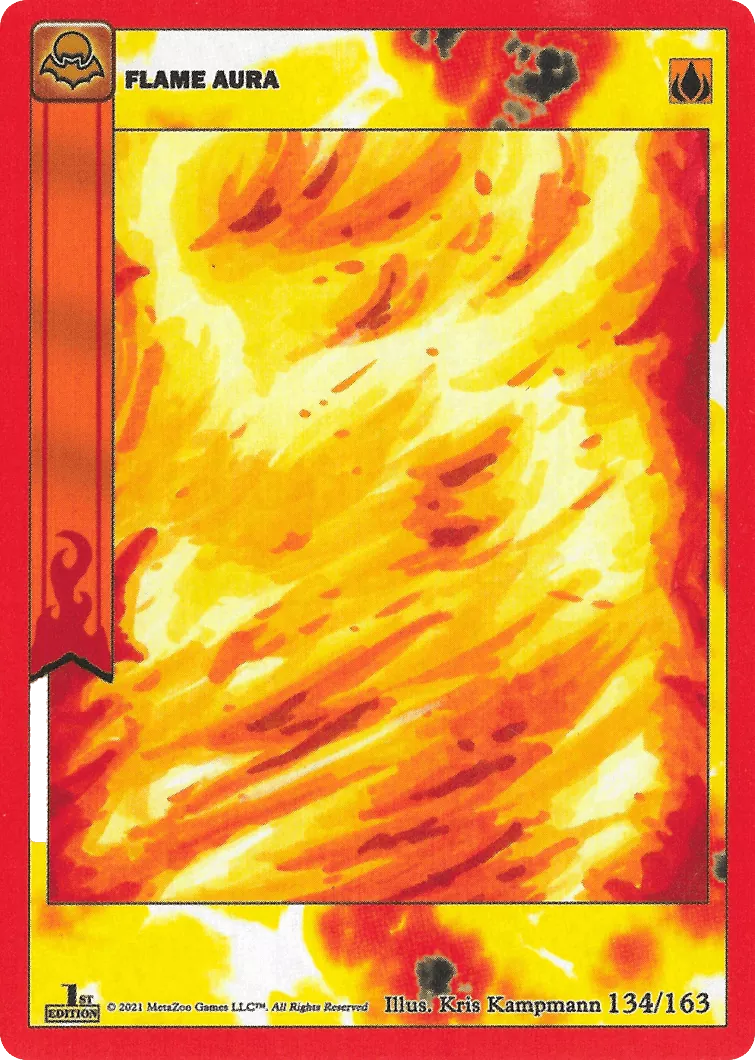 Flame Aura - Nightfall - 134/163 - Kris Kampmann (NH)
