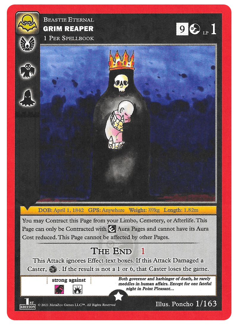 1/163 Grim Reaper Non Holo