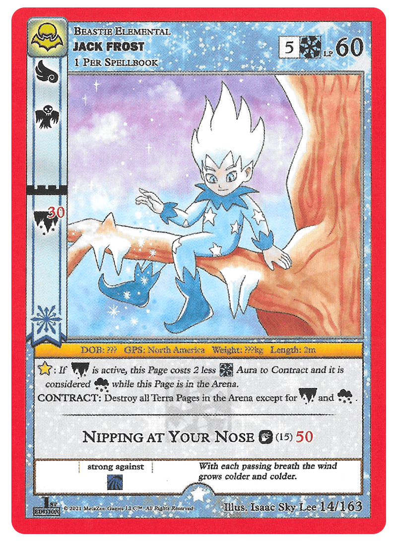 14/163 Jack Frost Non Holo