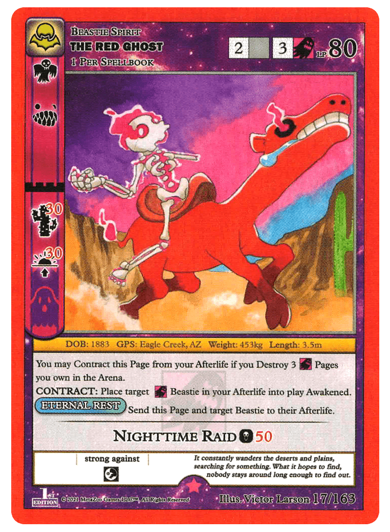 17/163 The Red Ghost Non Holo