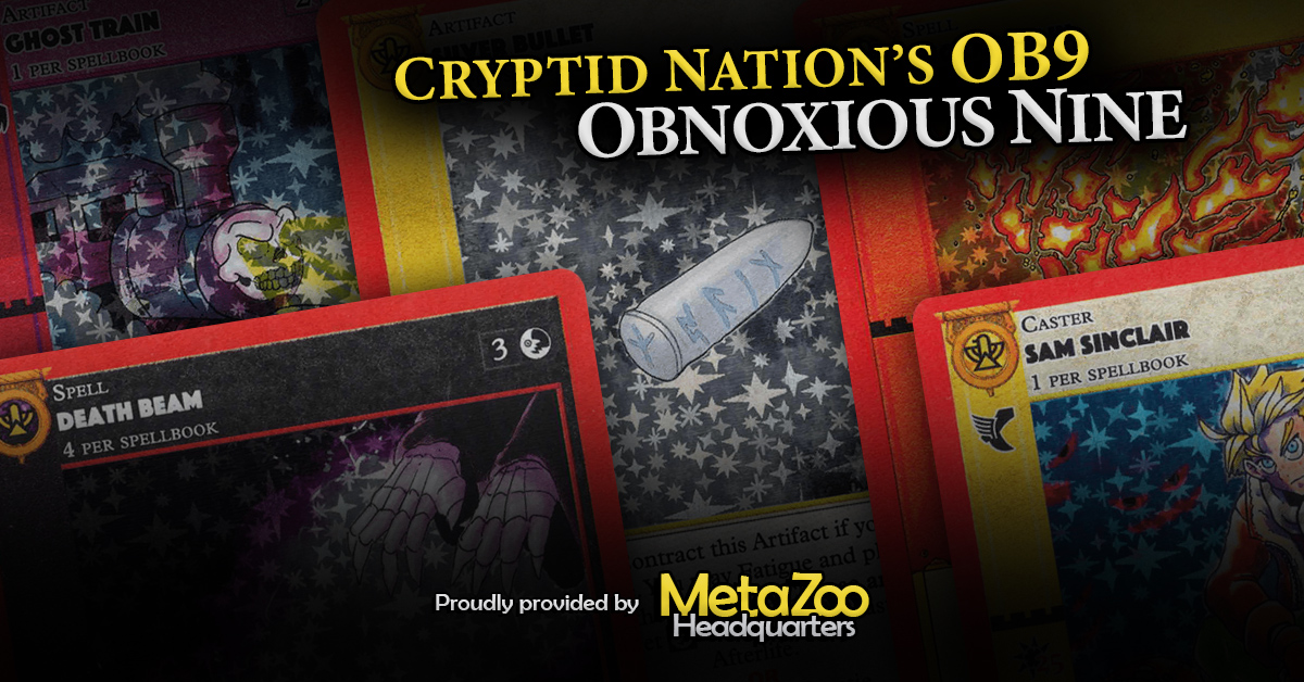 Cryptid Nations OB9 Obnoxious Nine - MetaZoo HQ Featured Image