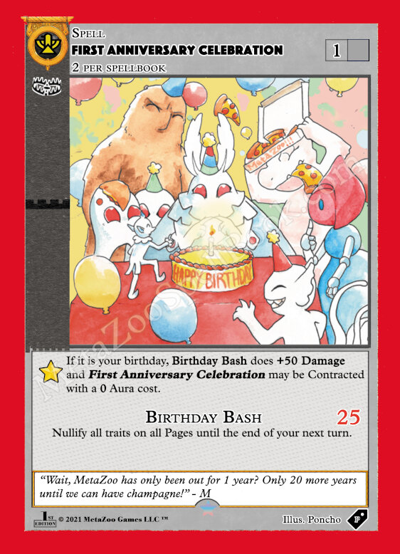 MetaZoo First Anniversary Celebration Promo