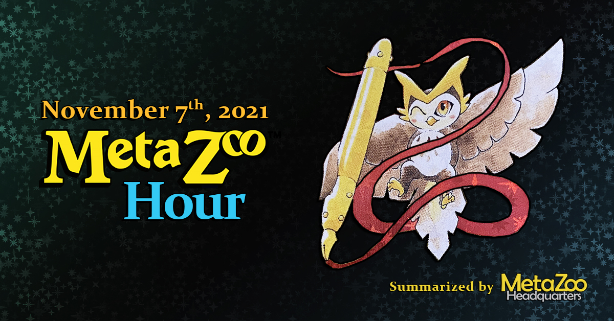 MetaZoo Hour - November 7 2021