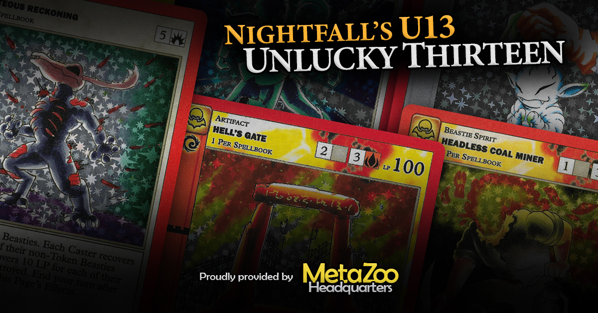 MetaZoo Nightfall Unlucky Thirteen U13 - MetaZoo HQ Featured Image