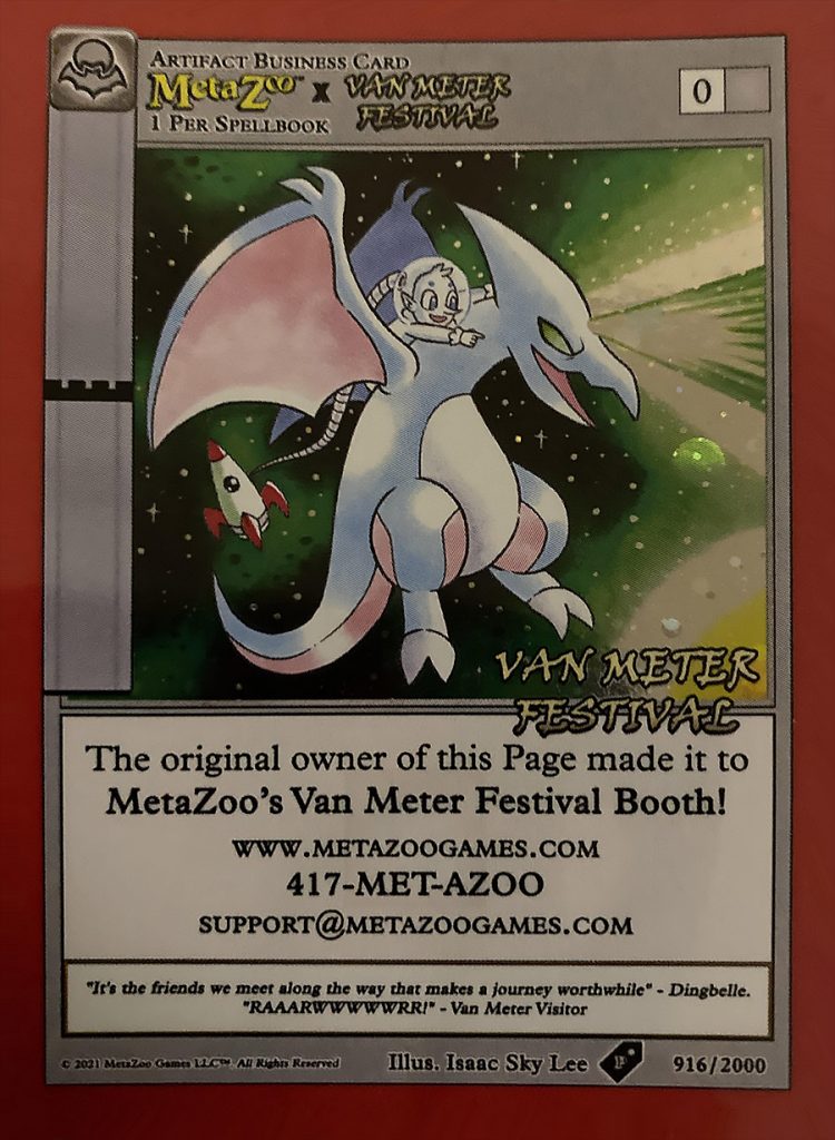 MetaZoo x Van Meter Festival Promo