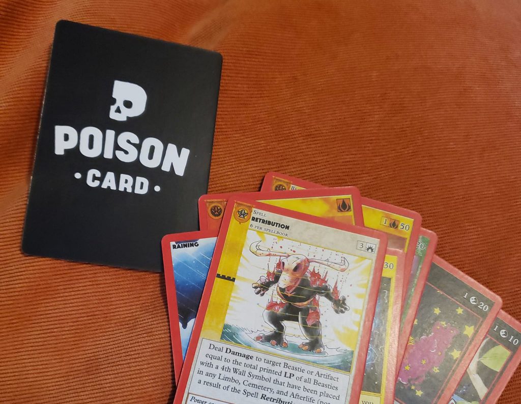 Divider Card Poison MetaZoo Factory Printing Error Insert