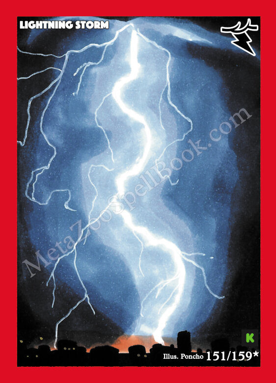 Lightning Storm KS 151/159 Poncho