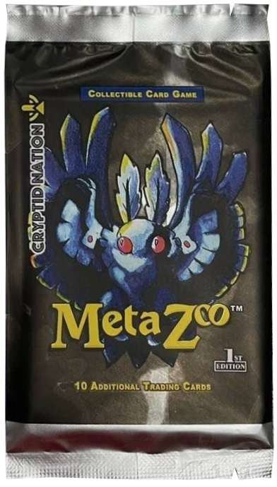 MetaZoo Cryptid Nation Black Art Mothman Booster Pack