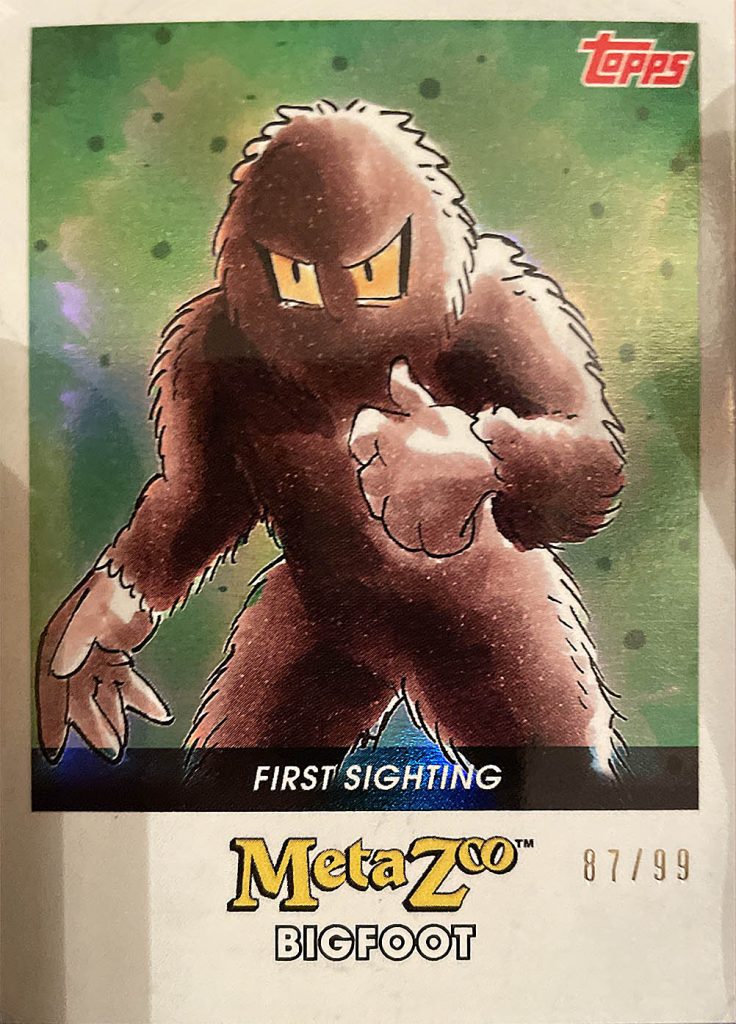 MetaZoo x Topps - First Sighting - Bigfoot