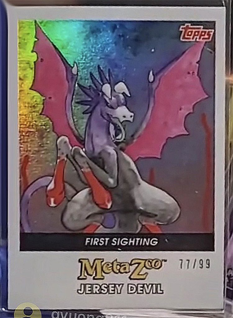 MetaZoo x Topps - First Sighting Jersey Devil of 99