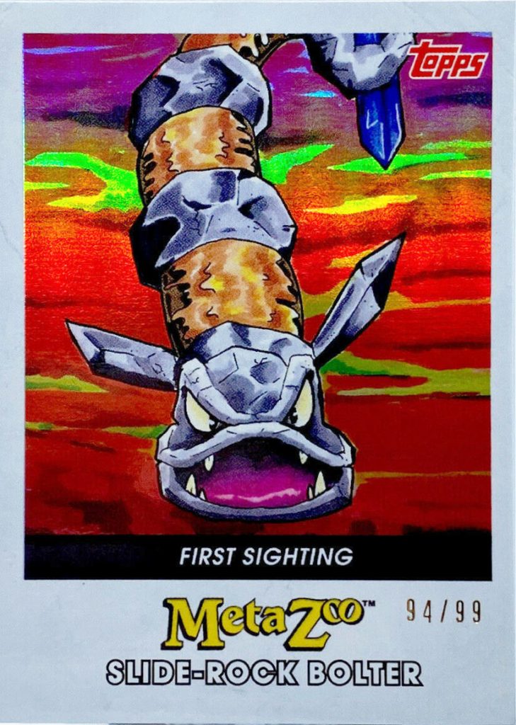 MetaZoo x Topps - First Sighting Slide-Rock Bolter