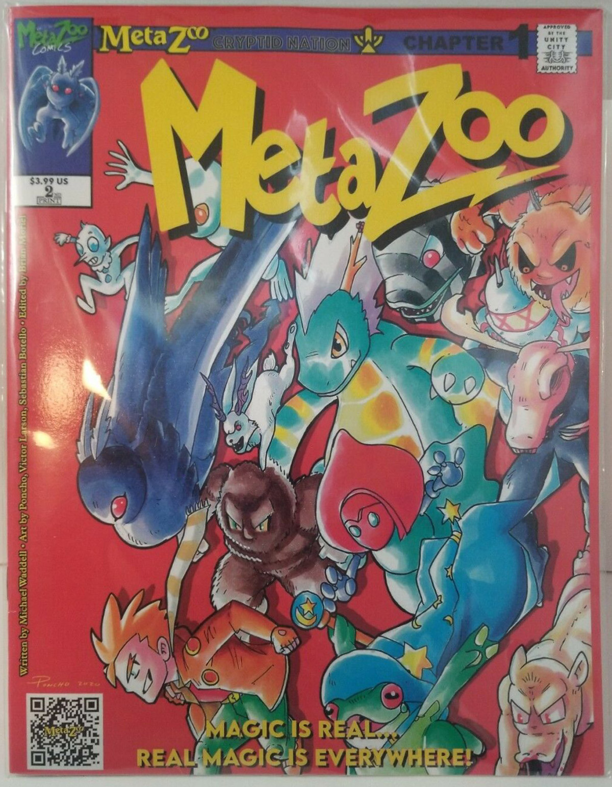 MetaZoo Illustrated Novel - Chapter 1 Print 2 - Front