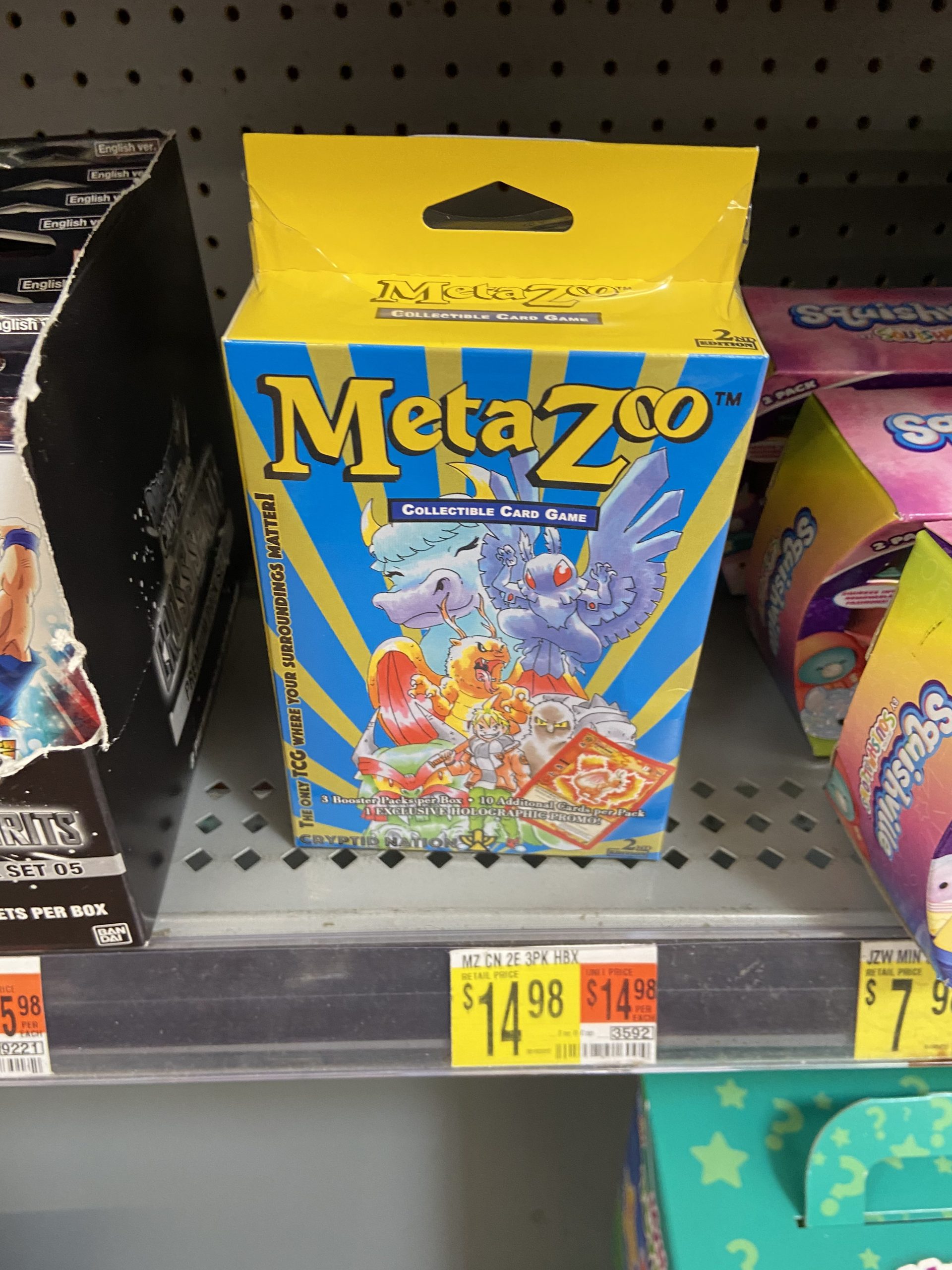 Metazoo x Walmart - 3 Booster Pack & Promo Box