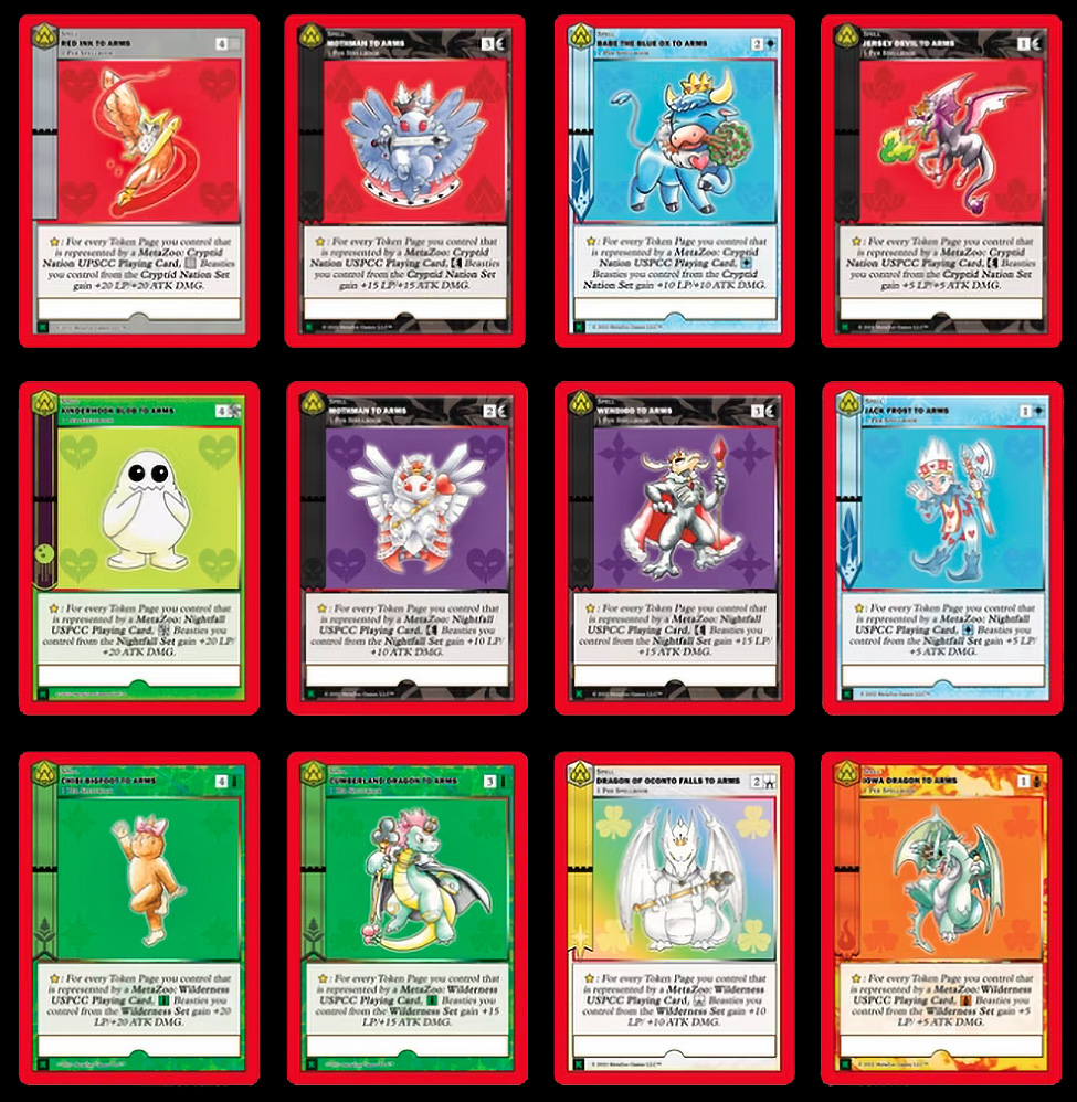 USPCC x WPT x MetaZoo - 12 Cards from Promo Box Set
