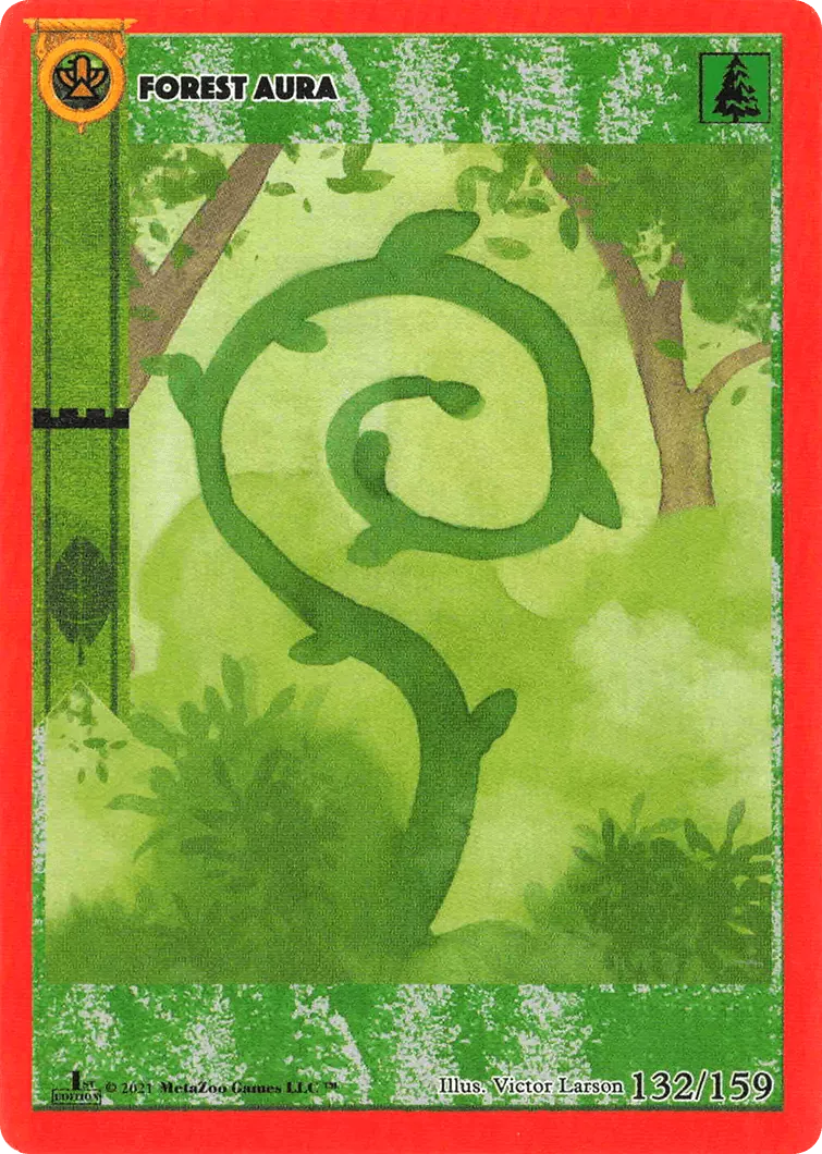 Forest Aura - Cryptid Nation - 132/159 - Victor Larson (NH)