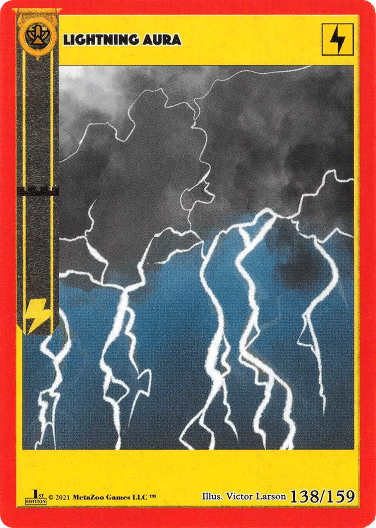 Lightning Aura - Cryptid Nation - 138/159 - Victor Larson (NH)