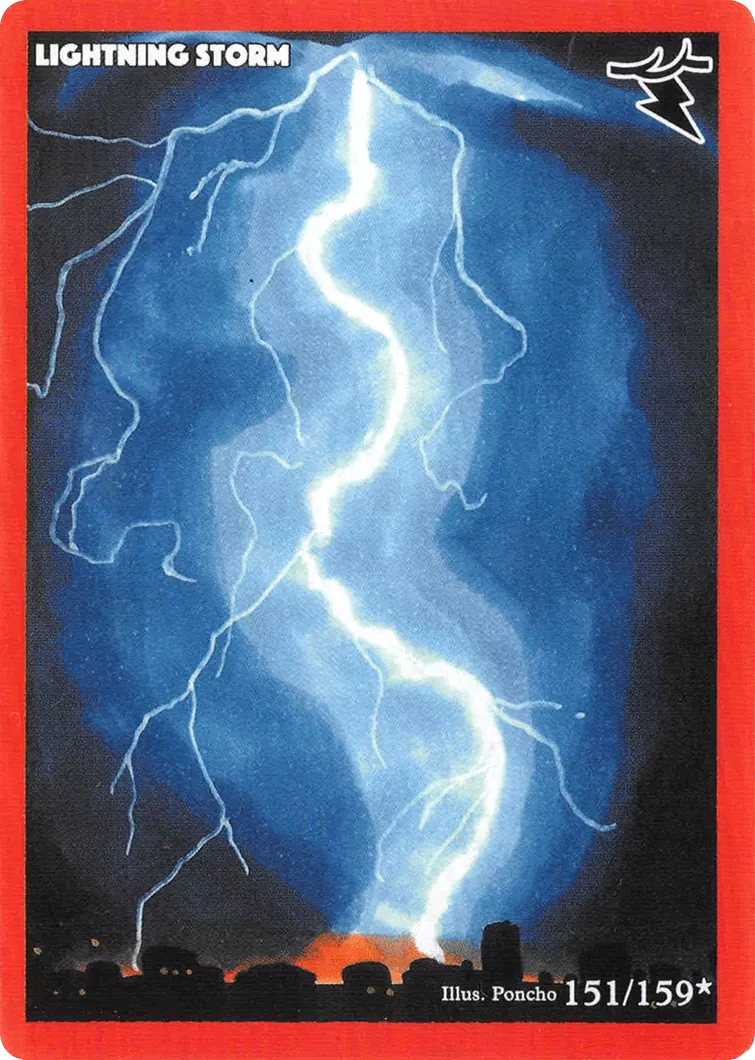 Lightning Storm Terra - Cryptid Nation - 151/159 - PONCHO (NH)
