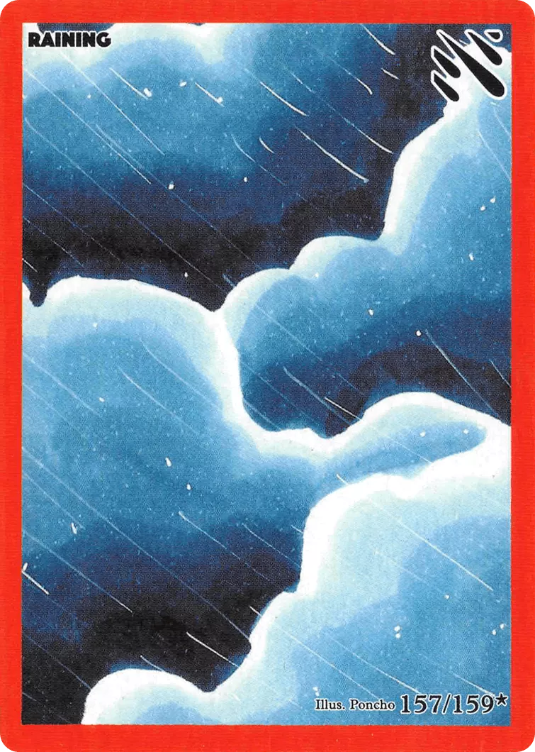 Raining Terra - Cryptid Nation - 157/159 - PONCHO (NH)