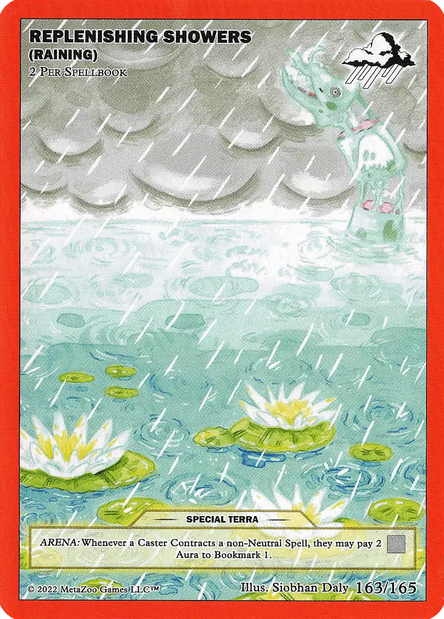 Replenishing Showers (Raining) - Wilderness - 163/165 - Siobhan Daly (NH)