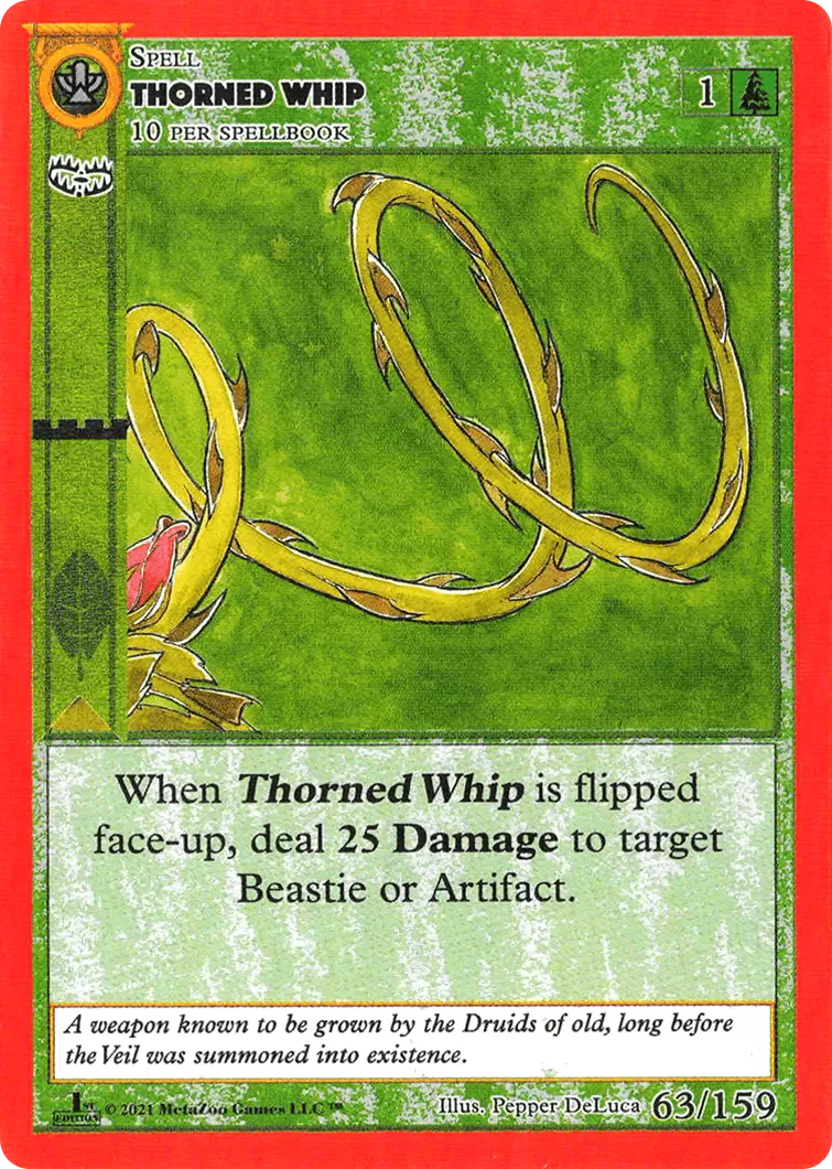 Thorned Whip - Cryptid Nation - 63/159 - Pepper DeLuca (NH)